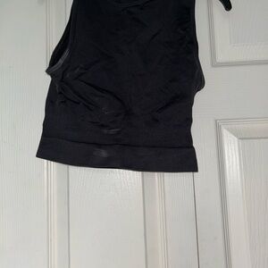 Black Sleeveless Women's Top
